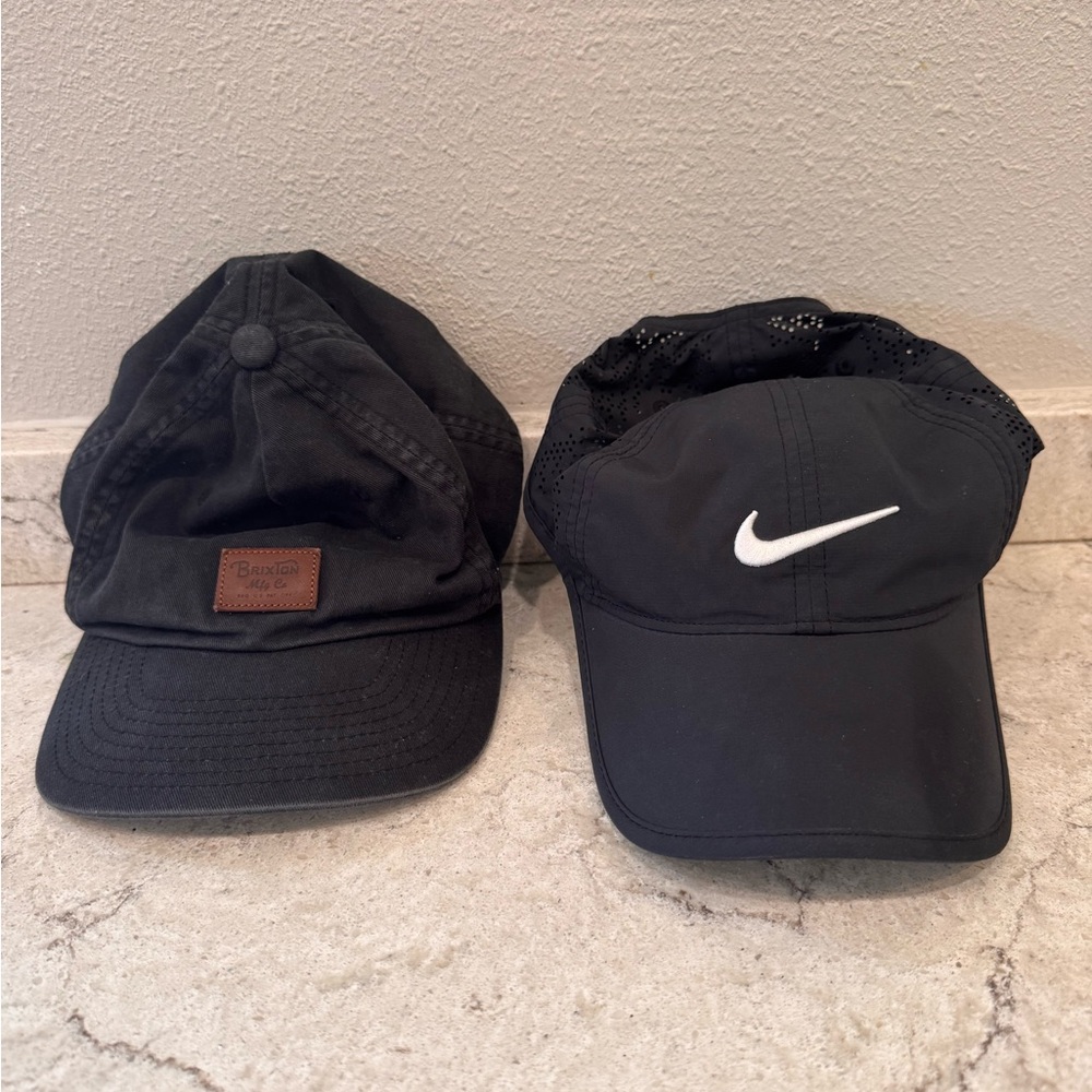 Nike Black Women's Golf Hat with White Logo